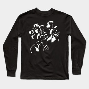 abstract ink Long Sleeve T-Shirt